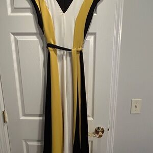 Hobbs of London  - Colorblock Midi dress